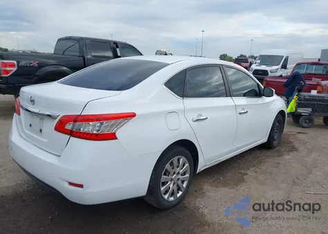 2015 Nissan Sentra S from USA, damaged, VIN 3N1AB7AP1FY224446